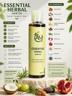 AM Essential Herbal Hair Oil — 200ml