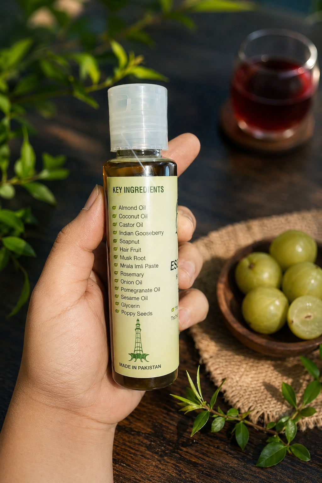 AM Essential Herbal Hair Oil — 100ml